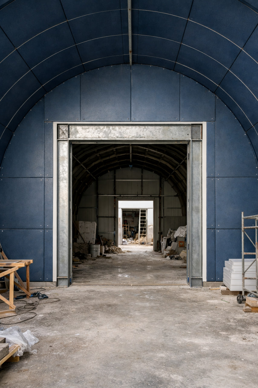 Проёмы и зоны нагрузок